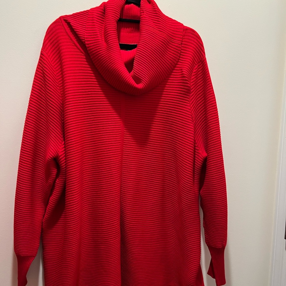 Cyrus Tunic/Sweater With Cowl Collar